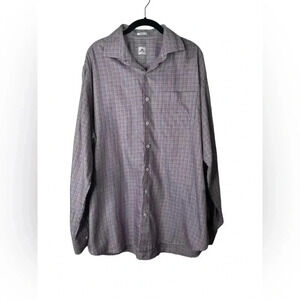Peter Millar Long Sleeve Button Up Shirt Size X Large